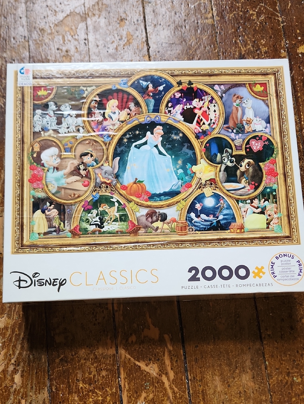 2000 Piece Puzzle- Disney Classics